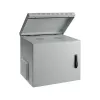 EFB-Elektronik 19 inch sienas montāžas korpuss IP55, 12U, tērauda durvis, dziļums 450 mm, RAL 7035