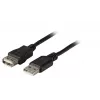 EFB Elektronik USB 2.0 pagarinājuma kabelis A-A vīrietis-sieviete 5m Pelēks Classic