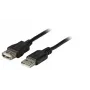 EFB Elektronik USB 2.0 pagarinājuma kabelis A-A vīrietis-sieviete 5m Pelēks Classic