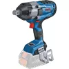 BOSCH Professional BITURBO GDS 18V-1050 HC Bezvadu triecienuzgriežņu atslēga, 3/4 inch kvadrātveida piedziņa, 18V, Solo (Zils/Melns, Bluetooth, L-BOXX)