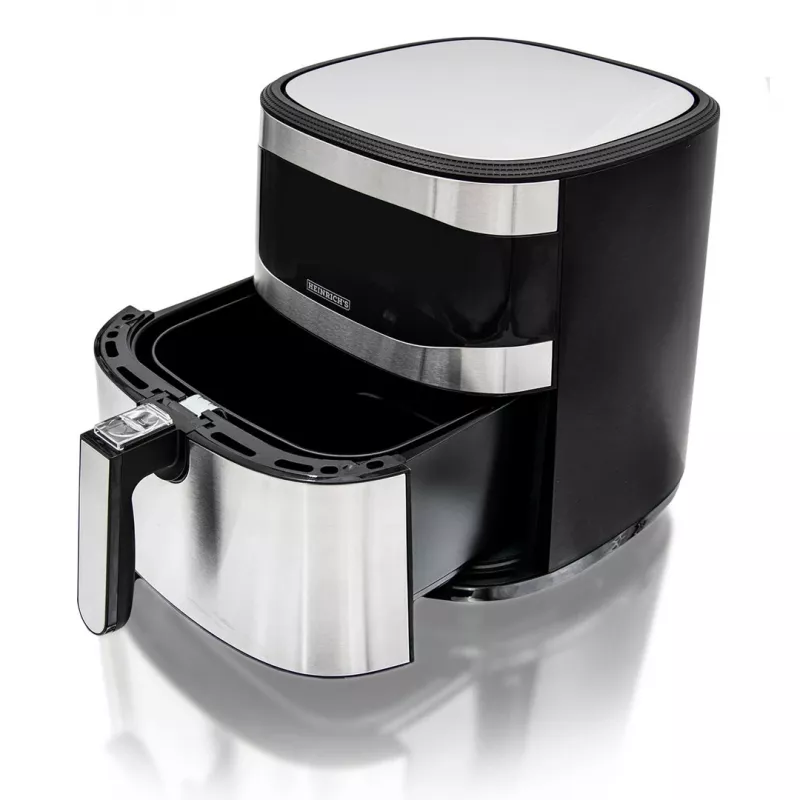 HEINRICH'S HFR 8205 Karstā gaisa fritieris 8.0 L 1800 W Melns un Sudrabs