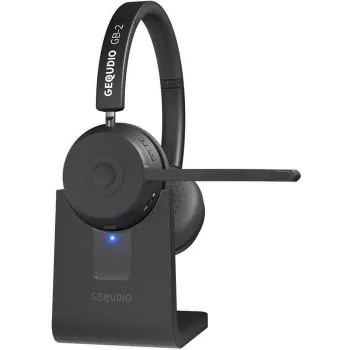 GEQUDIO Bluetooth Headset GB-2 ar uzlādes staciju - Austiņas