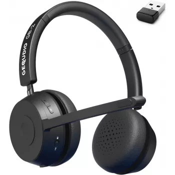 GEQUDIO Bluetooth Headset GB-2 ar uzlādes staciju - Austiņas