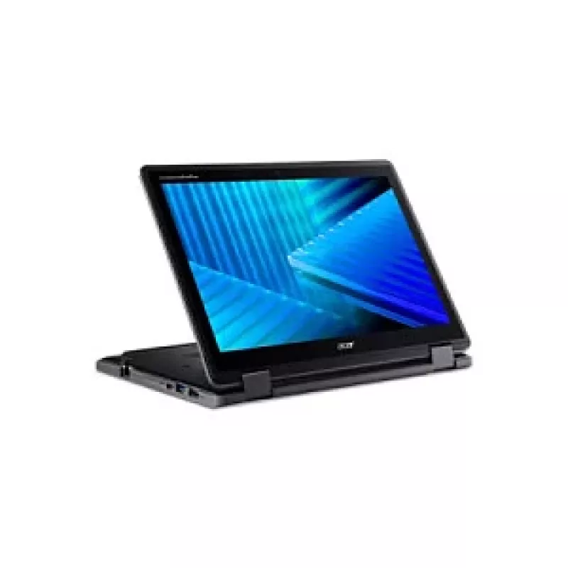 Acer TravelMate Spin B3 TMB312RN-31-TCO-P9GM 2-in-1 klēpjdators, 12,2 collu WUXGA IPS skārienjūtīgs, Intel Processor N250, 16GB LPDDR5x, 256GB SSD, Windows 11 Pro Education, vācu QWERTZ tastatūra