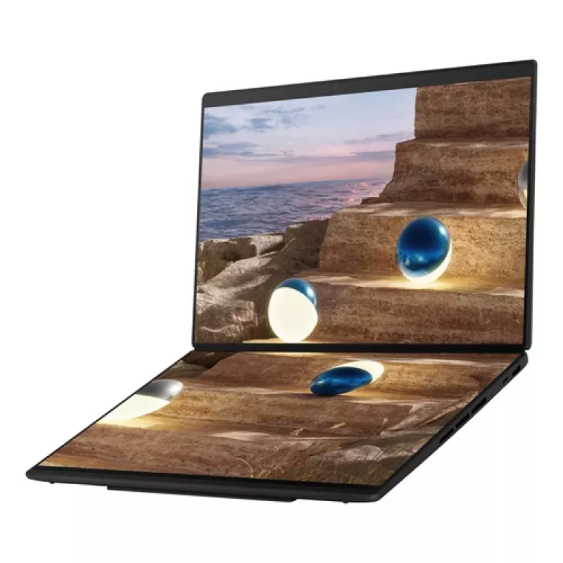 ASUS Zenbook Duo UX8407AA-SN262W 2-in-1 klēpjdators, 14 collu 3K OLED skārienjūtīgs 144Hz, Intel Core Ultra 9 386H, 32GB LPDDR5x, 1TB SSD, Windows 11 Home