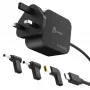 J5CREATE 67W GaN PD USB-C Mini Lādētājs ar 3 DC Savienotāju Veidiem