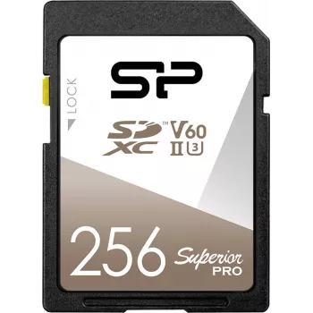 Silicon Power 64GB SDXC UHS-II U3 V90 Class 10 CreatePro CR60D Memory Card