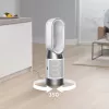 Dyson Purifier Hot+Cool HP1 Gaisa attīrītājs, sildītājs un ventilators, 27 m², 61,4 dB, Balts/Zelts
