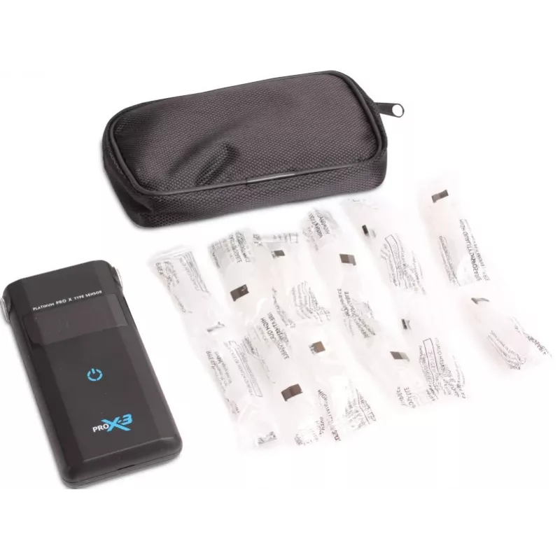 AlcoFind PRO-X-3 Breathalyzer ar iemutņiem, 12 mēnešu kalibrācija