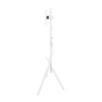 Maclean TV Floor Stand/Mount, 27-55 inch, max. VESA 200x200, max. 60 kg, White, MC-181 W