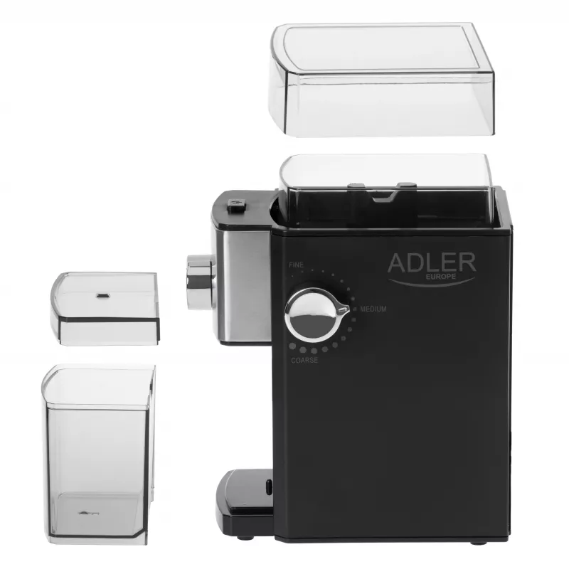 Adler AD 4448 kafijas dzirnaviņas 300 W melna