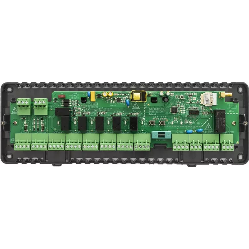 ENGO Controls ECB62-ZB viedās mājas centrālā iekārta, 6 bezvadu zonas + 2 vadu zonas, 230V