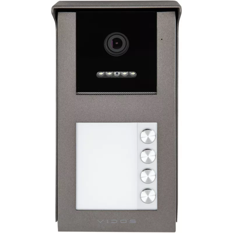 VIDOS IPX S101-4 Āra panelis 2MP 1080p IP65 Vandaļizturīgs