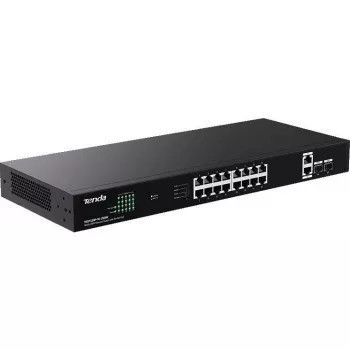 Tenda TEG1120P-16-250W Nepārvaldāms PoE+ slēdzis 18 portu Gigabit 2 SFP 250W