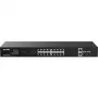 Tenda TEG1120P-16-250W Nepārvaldāms PoE+ slēdzis 18 portu Gigabit 2 SFP 250W