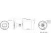 Hikvision DS-2CD2083G2-LI2U(2.8mm)(BLACK) 8MP AcuSense fiksēta ložu IP kamera ar Smart Hybrid Light