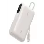 Belkin BOOSTCHARGE Power Bank ar displeju Smilšu krāsā 10000mAh ar USB-C kabeli