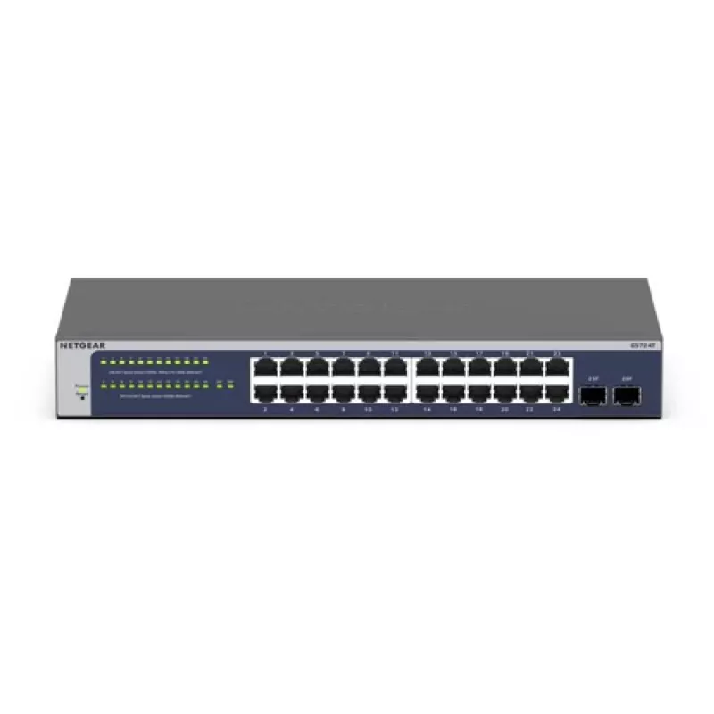 NETGEAR GS724T-600EUS Smart Managed Gigabit Switch 24 Ports 2x SFP