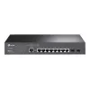 TP-Link LiteWave SG3210 L2 Managed Switch ar 8 Gigabit portiem un 2 SFP slotiem