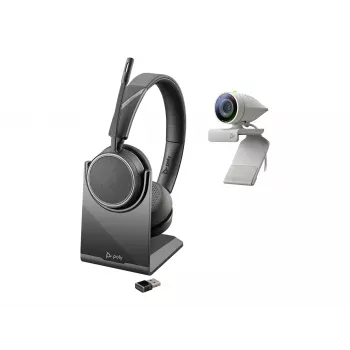 Poly Studio P5 tīmekļa kamera - 1080p Full HD - Melna