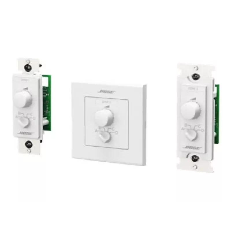 Bose ControlCenter CC-3 Wall-Mounted Zone Controller for Source Selection and Volume Control
