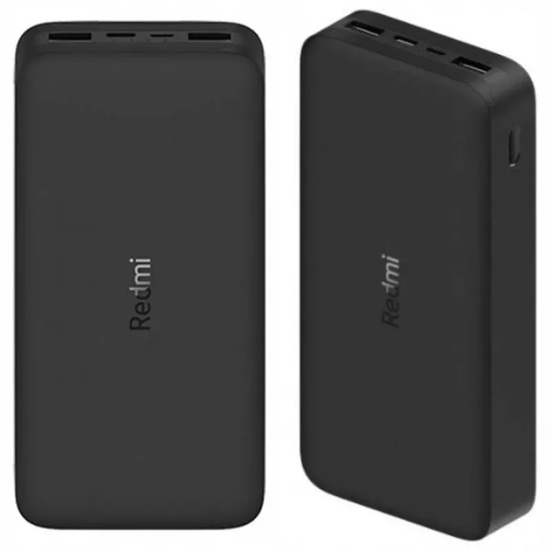 Xiaomi Redmi Power Bank 20000mAh 18W Fast Charging Black
