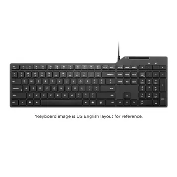 LENOVO USB-A Vadu viedkaršu tastatūra 5000 igauņu