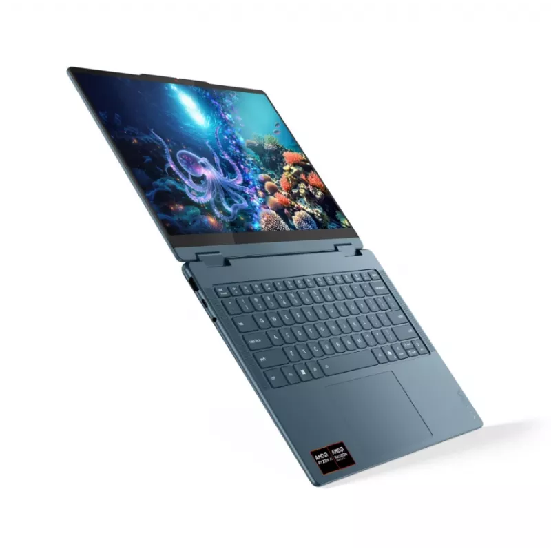 Lenovo Yoga 7 2-in-1 14 inch WUXGA OLED Touch Laptop, AMD Ryzen AI 5 340, 16GB RAM, 512GB SSD, AMD Radeon 840M, Windows 11 Home, Tidal Teal