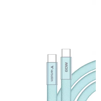 Verbatim Sync & Charge USB-C to USB-C 60W 120cm Blue