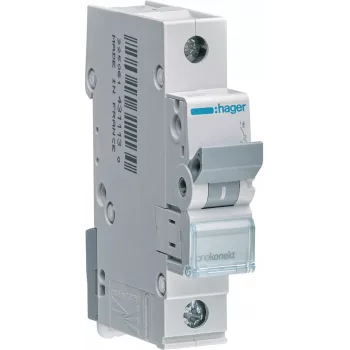 Hager MBN106E MCB 6kA, B līkne, 6A, 1 pols