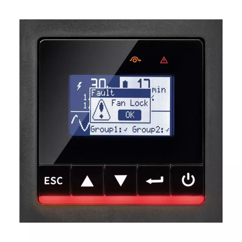 Eaton 9PX G2 9PX6KIRTNG2 UPS - 6000 VA / 6000 W - Online Double Conversion - 3U Rack/Tower - Melns, Sudrabs