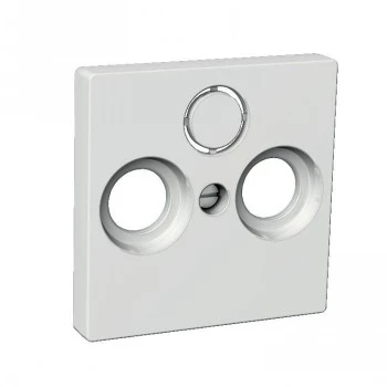 Schneider Electric Unica Central Plate R+TV+SAT White