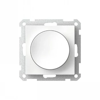 Schneider Electric Exxact Universālais rotācijas dimmeris UNI400 LED, Arktiski balts
