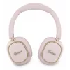 Guess Bluetooth Over-Ear Headphones ENCRectangle Metal Script Pink