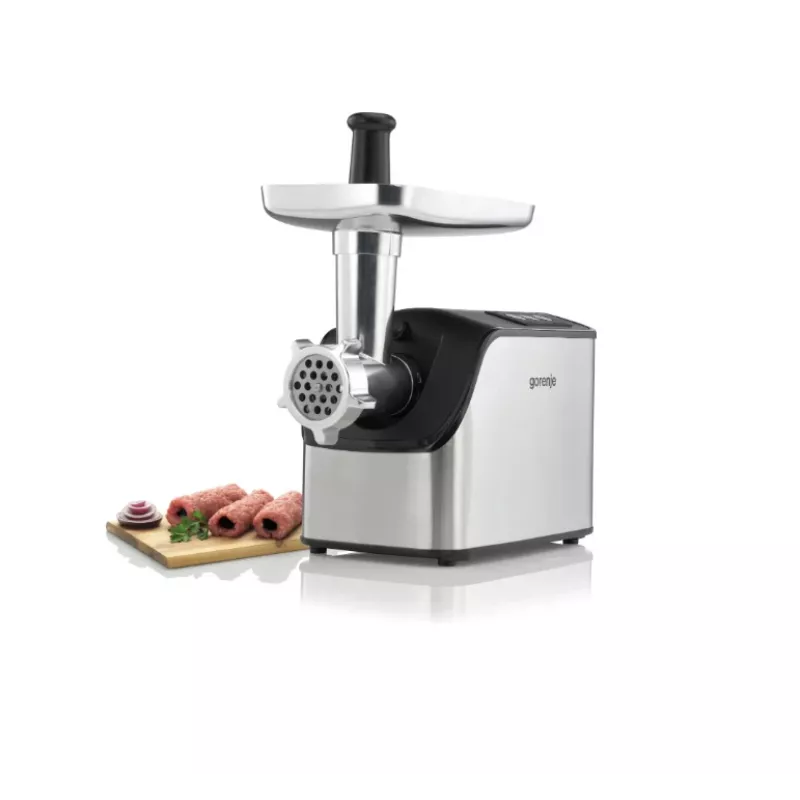 Gorenje MG2202XE Gaļas maļamā mašīna, Nerūsējošais tērauds/Melns, 2200 W, 2.2 kg/min