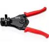 KNIPEX 1221 Automātiskās stiepļu noņemšanas knaibles 0.03-10 mm² (32-8 AWG) ar griezēju, 180 mm