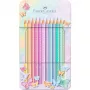 Faber-Castell Sparkle Krāsu zīmuļu komplekts - 20 krāsas metāla kārbā