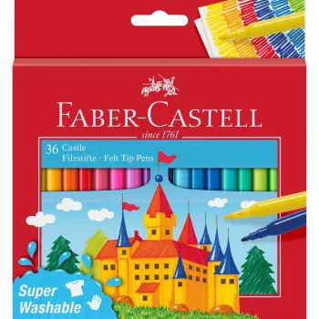FABER-CASTELL Connector Pen 36 gabalu kartona kastē