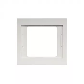 Berker K.1 1-Gang Cover Frame Polar White Vertical