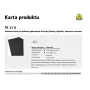 3M Klingspor PS 11 A Slīpēšanas papīrs slapjai un sausai slīpēšanai P1500, 50 loksnes