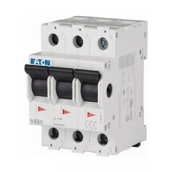 Eaton Galvenais slēdzis Pelēks 3-polu 63A 230V/AC, 415V/AC 276276
