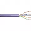 DIGITUS Cat.6 U/UTP B2ca instalācijas kabelis, AWG23/1, LSOH, 500m, violets, ruļļos