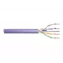 DIGITUS Cat.6 U/UTP B2ca instalācijas kabelis, AWG23/1, LSOH, 500m, violets, ruļļos