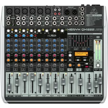 Behringer QX1222USB Audio Mixer 16 kanāli