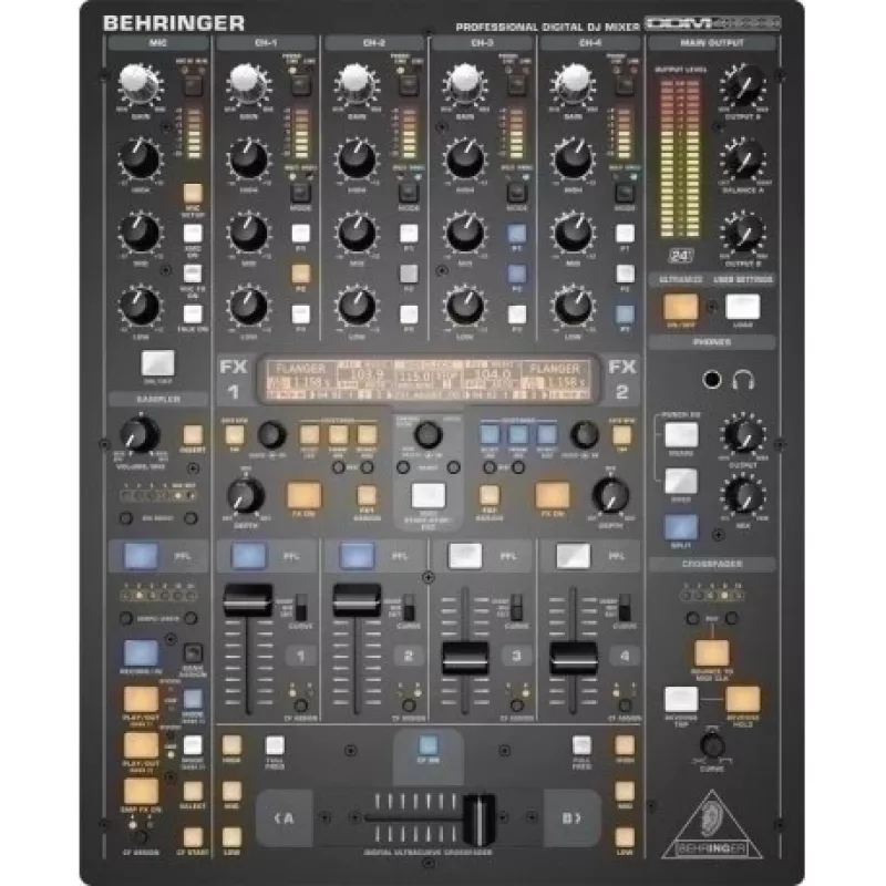 Behringer DDM4000 Digitalais DJ Mikseris 5 Kanāli