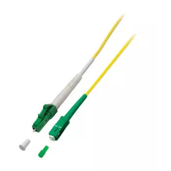 EFB Simplex Patchkabel LC/APC-SC/APC OS2 G657A2 3m LSZH 2mm dzeltens