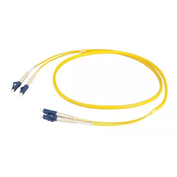 EFB Elektronik Duplex Jumper LC-LC OS2 Flat Twin 3m Yellow