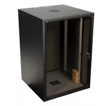 EFB Elektronik OFFICE tīkla skapis 18U 19 inch 600x900x900 mm Jet Black RAL 9005