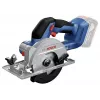 BOSCH Professional GKS 18V-51 Bezvadu ripzāģis Solo, 18V, Zils/Melns, Asmens Ø 140 mm, Bez akumulatora un lādētāja, L-BOXX