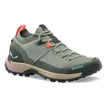 Salewa Puez 2 Knit Ptx Sieviešu pārgājienu apavi - Shadow/Olive, 38. izmērs
